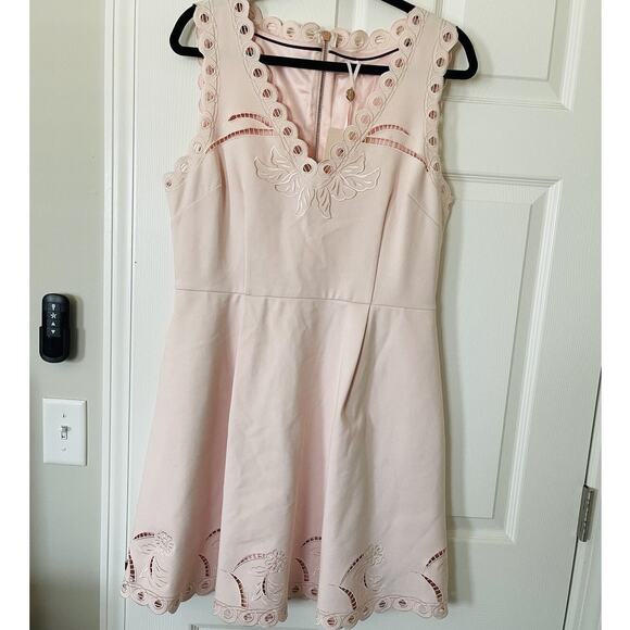 NWT Ted Baker Pink Dress with Pockets - 5/ US 12 - Picture 3 of 8